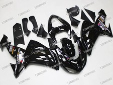 Fit for Kawasaki ZX10R 06-07 Black ABS Injection Mold Bodywork Fairing Kit Panel