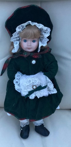 Porcelain doll in - porcelain,