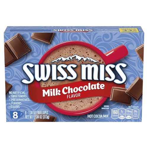 Swiss miss milk chocolate - chocolate, hot