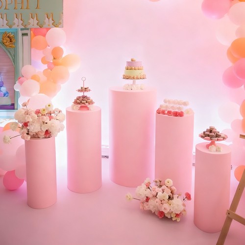 Pink pillars cylinder - 3/5x,