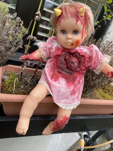 Ooak horror reborn doll - ooak,