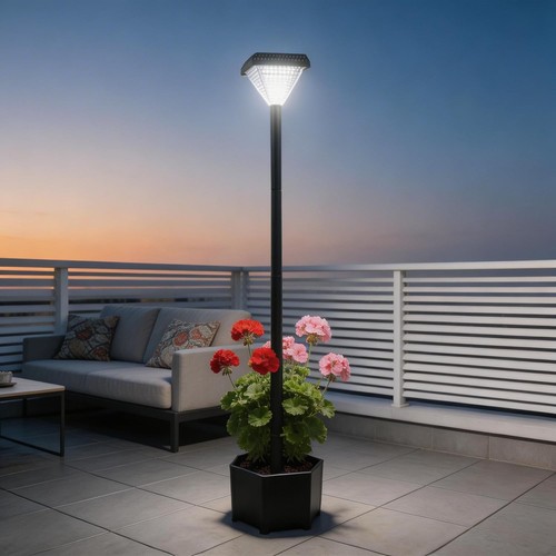 Solar lamp post - solar,