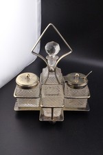 Vintage Art Deco Cruet Set
