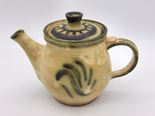 Handmade stoneware teapot - handmade,