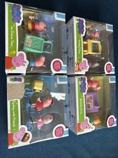 Bundle X 4 Peppa Pig Play sets With Figures. Brand New Boxed And Sealed