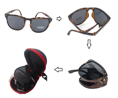 Black ginger foldable - black,