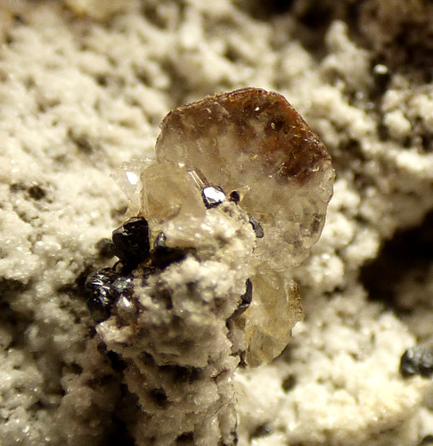 Cassiterite calcite etc - calcite,