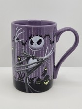 Disney Store Mug Nightmare Before Christmas Jack Skellington Purple Jim Burton