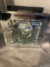 Tea light holder multi crystal