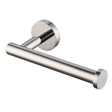 Toilet Roll Holder Tissue Paper Stand Wall Mounted Bathroom Stainless Steel UK