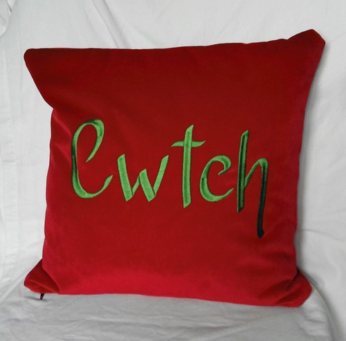 Cwtch welsh embroidered - cwtch,