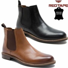 Mens leather chelsea boots - mens,