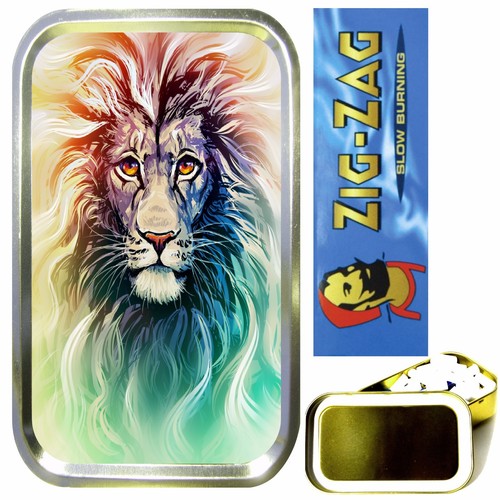 Old lion smoking - old,