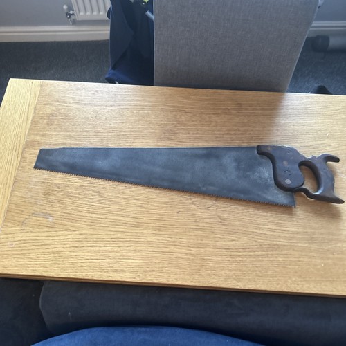 Vintage hand saw tpi - hand, 24”