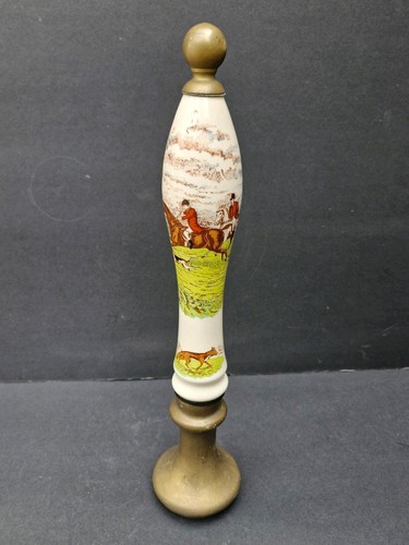 Vintage brass porcelain beer - vintage, &