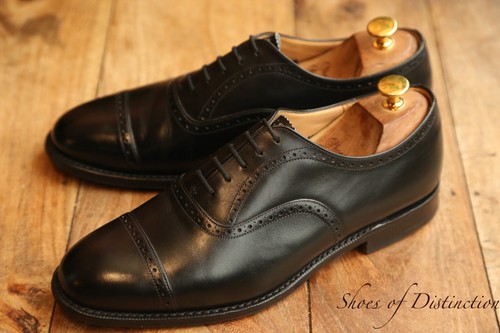 Church legate black leather - black,