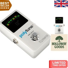 Versatile PolyTune 3 Pedal: Ambient Light Detection & True Bypass Functionality