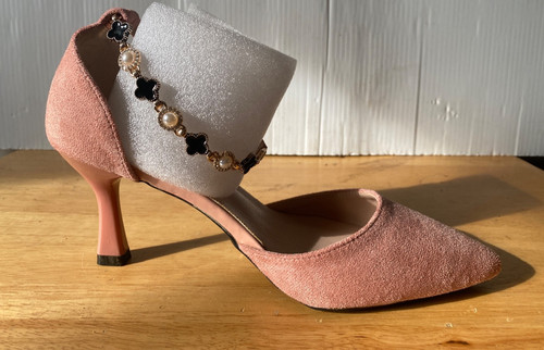 Women pink faux suede - pink,