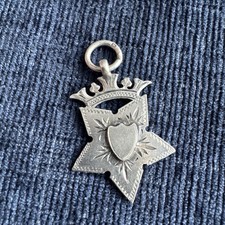 antique sterling silver star