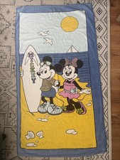 Mickey Mouse Disney World towel. Vintage. Florida. Disneyland. Child. Beach. 