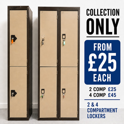 Used metal lockers with keys - used, |