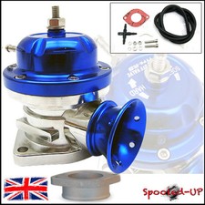 UNIVERSAL BLUE 40MM TYPE RS TURBO ADJUSTABLE BLOW OFF DUMP VALVE fits Greddy