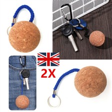 2 Pcs Floating Cork Ball Key