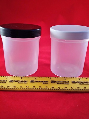 250ml strong plastic storage - 250ml,