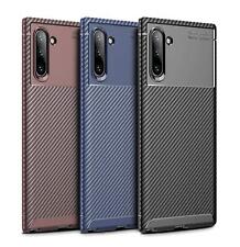 Case For Samsung Galaxy Note 10 Plus 5G Clear Black Tough Armour Gel Phone Cover