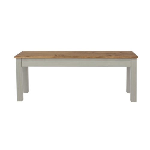 Dining bench grey - grey, large