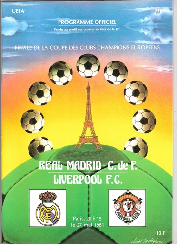 European cup final 1981 - european,