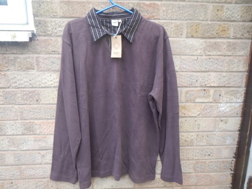 Cotton traders mens brown - cotton,