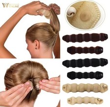 Hot Hair Donut Hair Twist Bun Ring Maker Former Shaper Clip Hair Curler.UK Stock