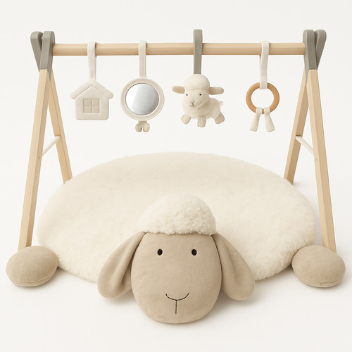 Booboo ewe play mat baby - ewe, me