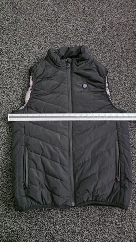 Heated puffer vest - vest, body