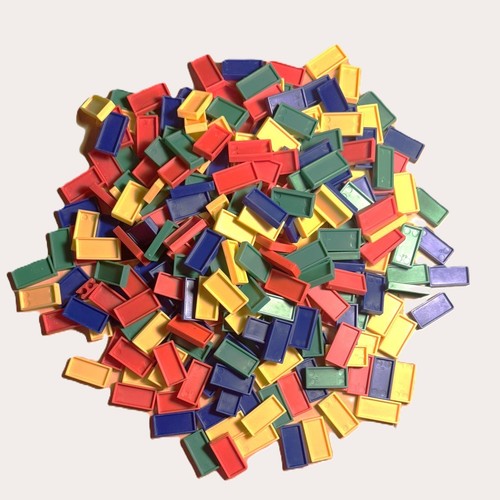 265 mixed colour plastic - mixed,