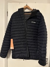 Berghaus Men's Vaskye Hydroloft Puffer Coat XL Blue Hooded