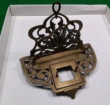 Brass Letter Rack Art Nouveau