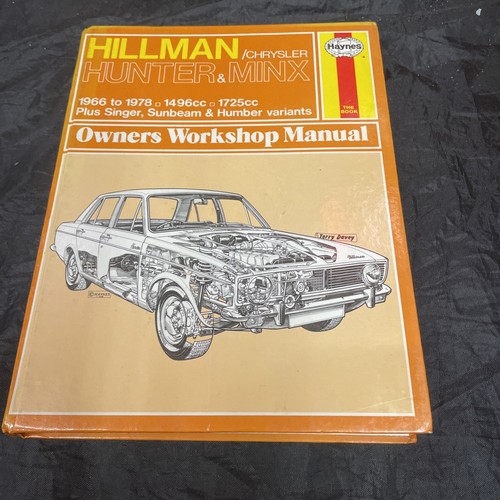 Hillman hunter minx haynes - hunter/minx,