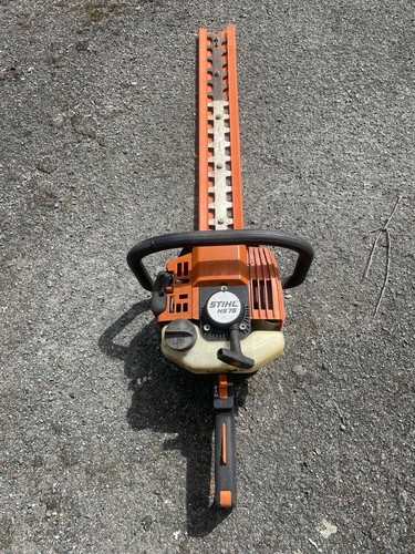 Used stihl hs75 petrol hedge - used,