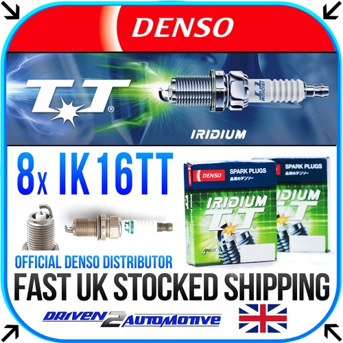Denso ik16tt spark plugs - 8x,