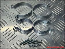 YAMAHA DT100 DT125 DT175 DT250 FRONT FORK BOOT BAND CLAMP & BOLTS   Set