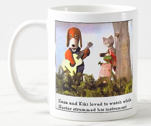 Hectors house guitar mug - house,