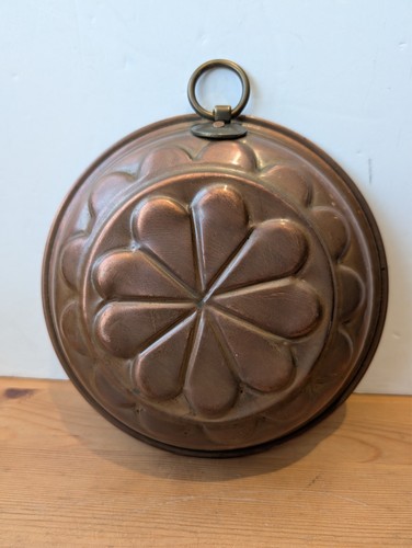 Antique french copper mould - copper,