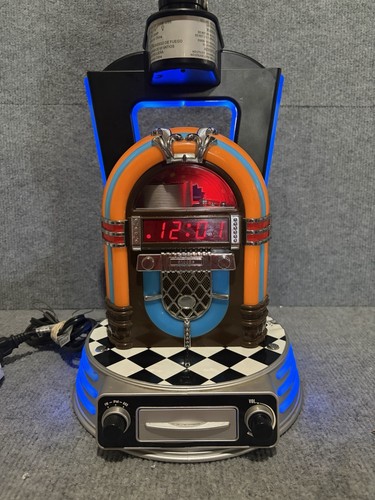 Retro neon jukebox table - retro,
