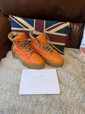 Hermes Fresh Boots Orange Size 40