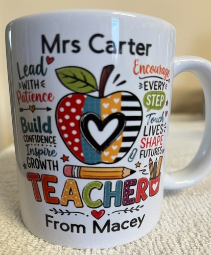 Personalised teacher gift - teacher,