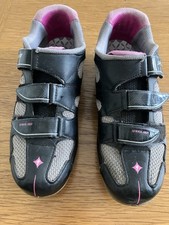 Specialized Body Geometry Black & Pink Spirita RBX Cycling Shoes UK 4.75 EU38