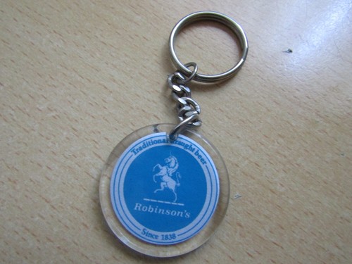 Vintage keyring key - ring, fob
