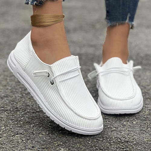 Women summer canvas loafers - women's,